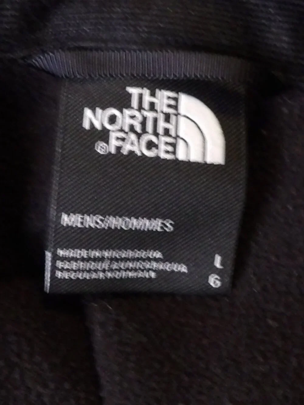 The North Face Astro Ridge Full Zip Fleece Jacket Red and Black Large